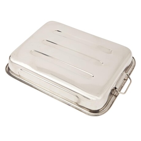 Asadera acero inoxidable 40 x 28 cm. Asadera acero inoxidable 40 x 28 cm.