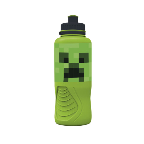 Botella Plástica Ergonómica Minecraft 430 ml U