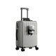 Valija rigida Lumax Sapporo con portavaso Gris