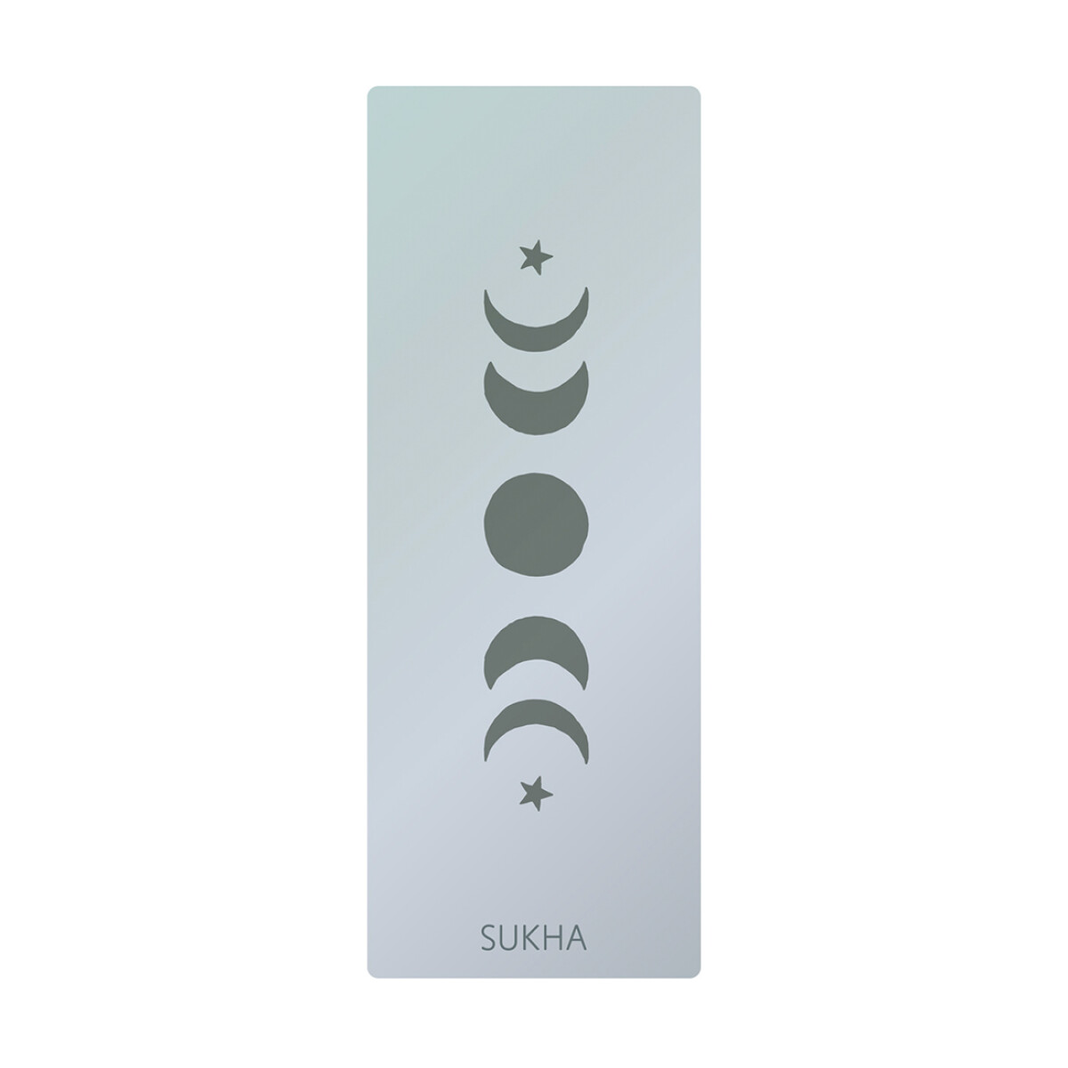 Yoga Mat Sukha Superior Con Alineación 5mm - Moon Azul Ocaso 