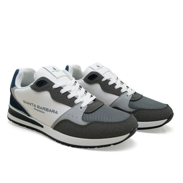 Championes Santa Barbara ANDOVER Hombre Blanco-gris