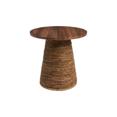 MESA CENTRO MARRON/BEIGE 40X40CM PEQ Unica