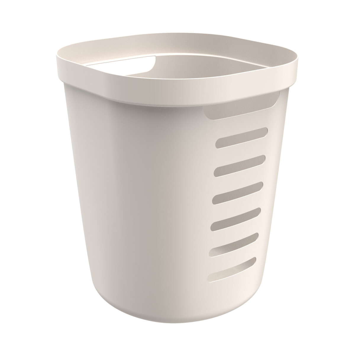 CESTA ORGANIZADORA - PLASTICO NATURAL-BEIGE CUBE FLEX 46L 