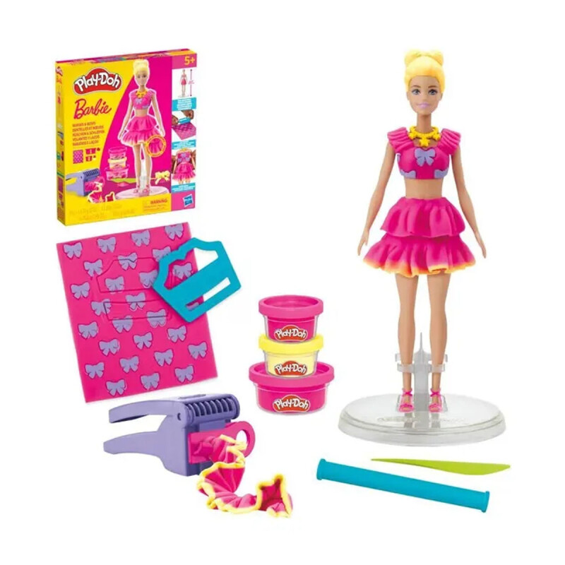 Barbie Play-Doh Viste la muñeca con masa Barbie Play-Doh Viste la muñeca con masa