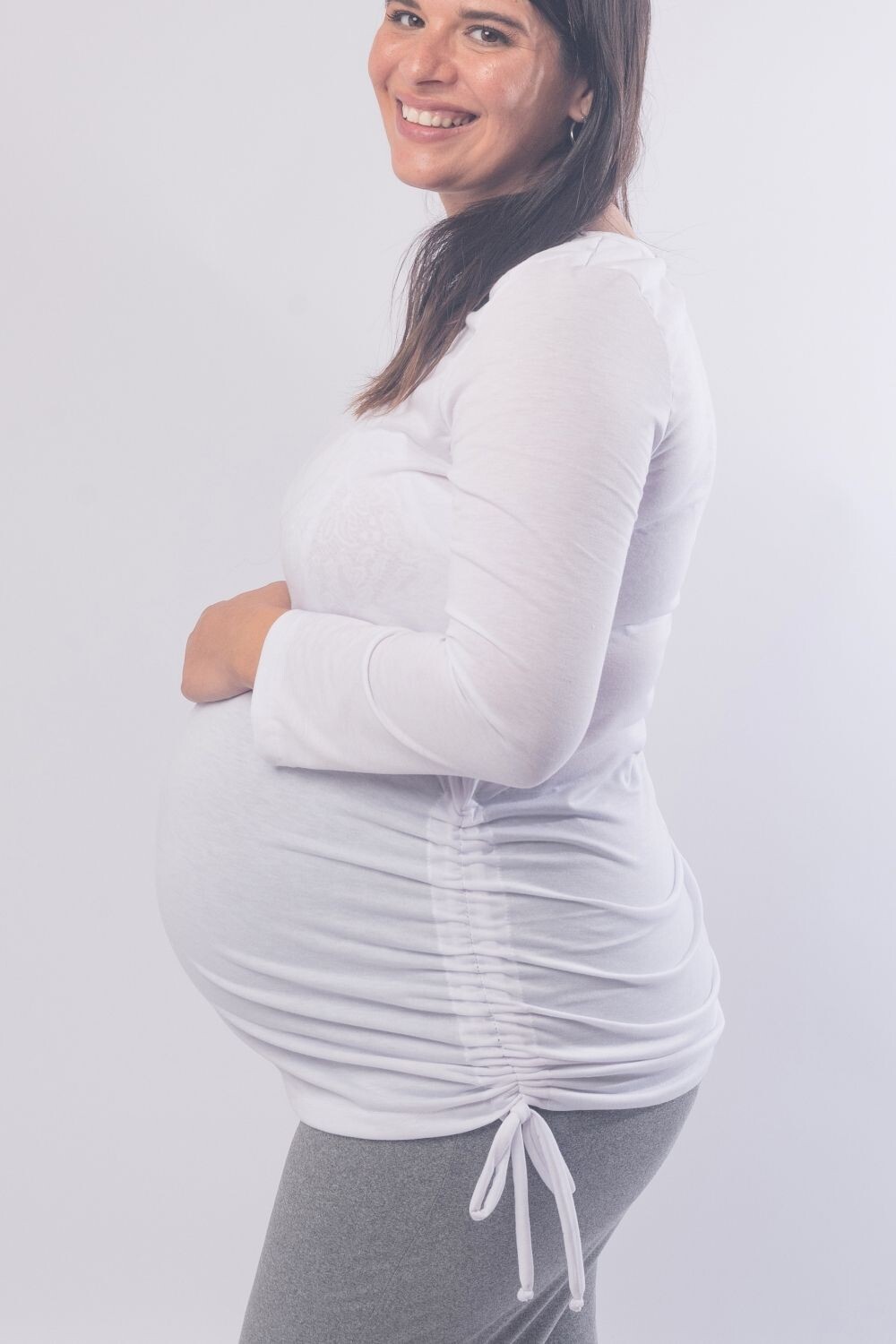 Buzo Maternal Giuli Blanco