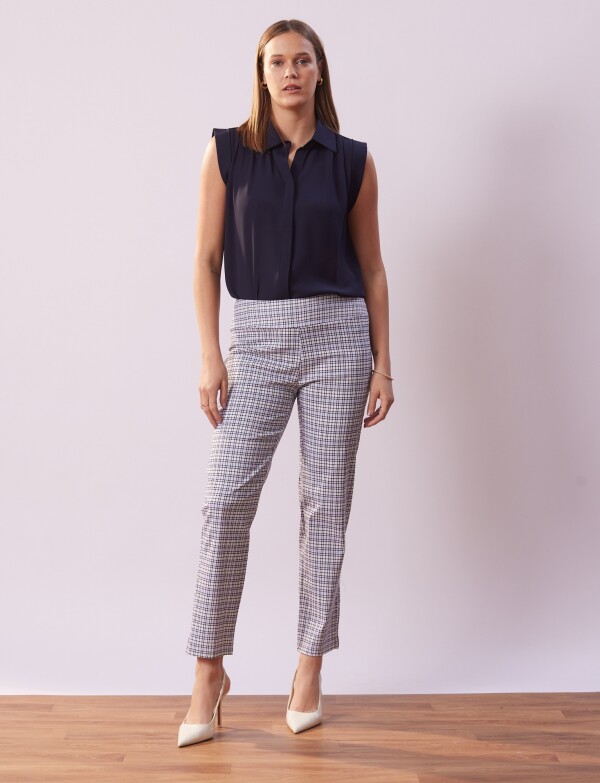 Pantalon Pull On Cua CELESTE/MULTI