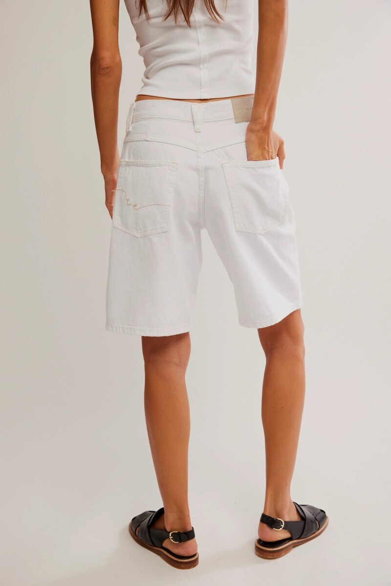 SHORT DENIM MONTANA Blanco