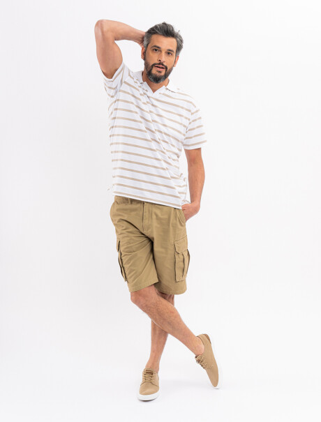 Bermuda cargo beige