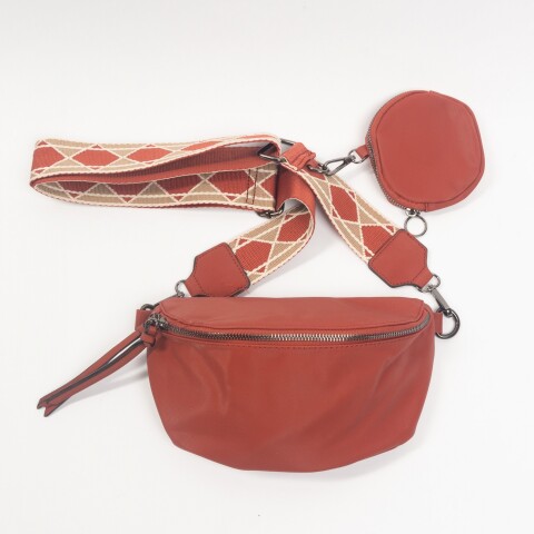 BANDOLERA VIRENA LADRILLO BANDOLERA VIRENA LADRILLO