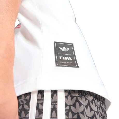Remera Ftbl Gfx Manga Corta T De Hombre Blanco