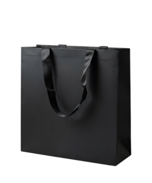 Bolsa cartulina 32x32x11cm - NEGRO Bolsa cartulina 32x32x11cm - NEGRO