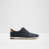 FITZPATRICK OPEN BLACK NAVY SUEDE