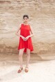 VESTIDO FOLK Rojo