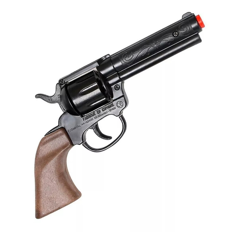 Revolver Gonhher Old West Mas Placa De Sheriff 8 Tiros Revolver Gonhher Old West Mas Placa De Sheriff 8 Tiros