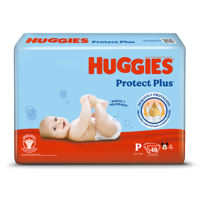 HUGGIES PAÑAL PROTECT PLUS P AHORR X50 única