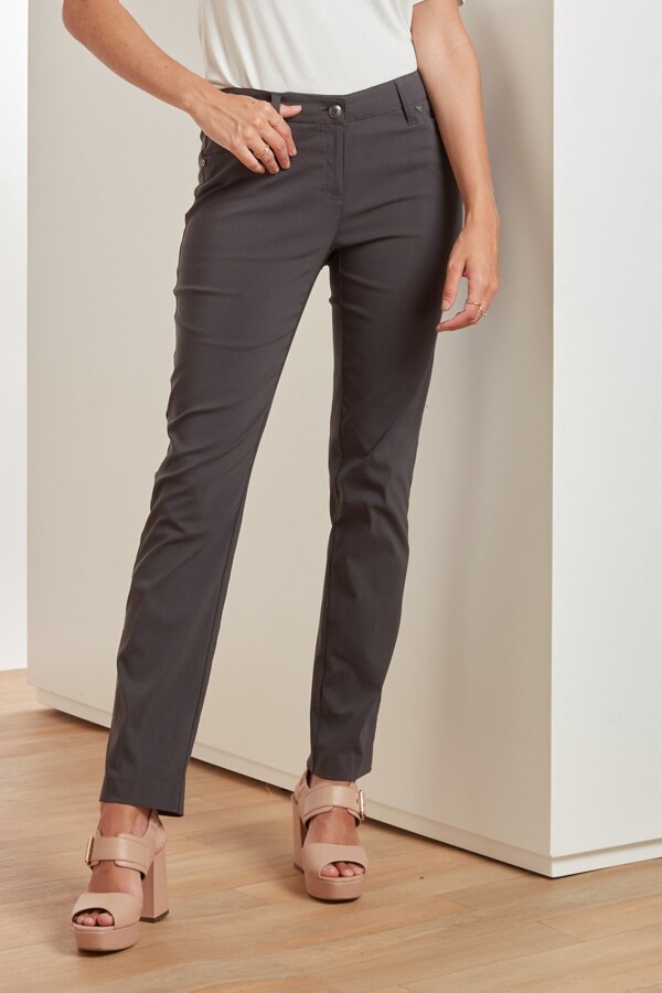 Pantalon Slim GRIS