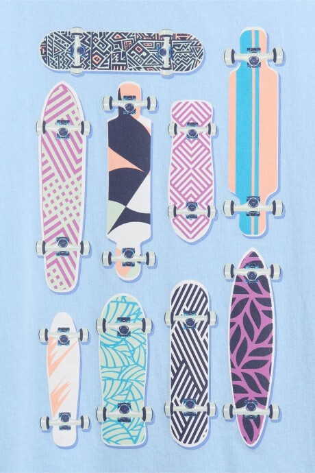 Remera Gráfico Bebé Skateboard 1