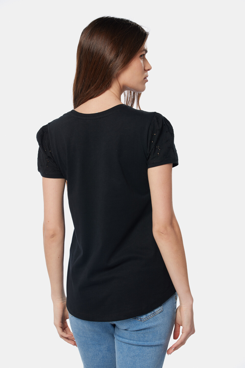 REMERA LISA Negro