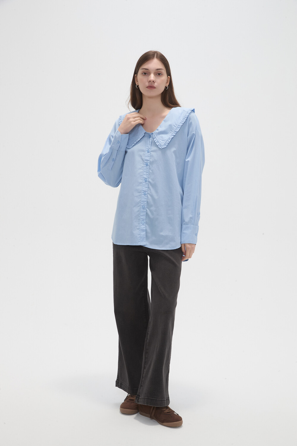 Camisa Lalou Celeste