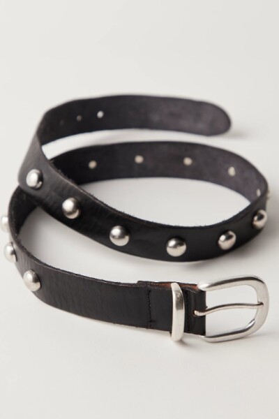 RHODES STUD BELT Negro