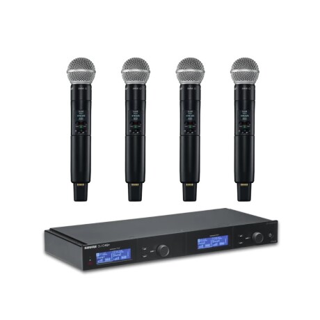 Receptor Inalambrico Shure Slxd4q-g57 Quad Receptor Inalambrico Shure Slxd4q-g57 Quad