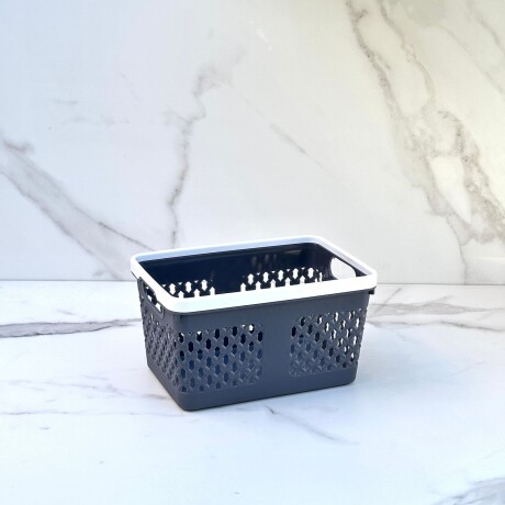 Canasto Organizador Polipropileno Alto 12cm x Ancho 15cm x Largo 22cm Canasto Organizador Polipropileno Alto 12cm x Ancho 15cm x Largo 22cm