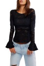 Blusa Encaje Negro