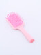 CEPILLO DE PELO COLORES PASTEL ROSADO