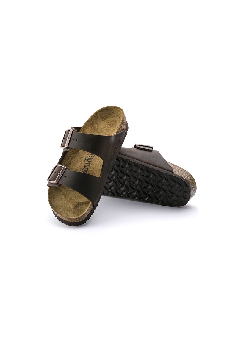 Sandalia Arizona Oiled Leather - Estrecho Habana