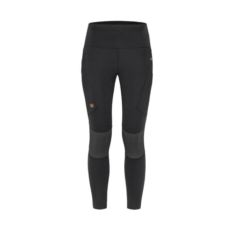 Pantalón Fjallraven Abisko Trekking Tights Pro Mujer Black-iron Grey