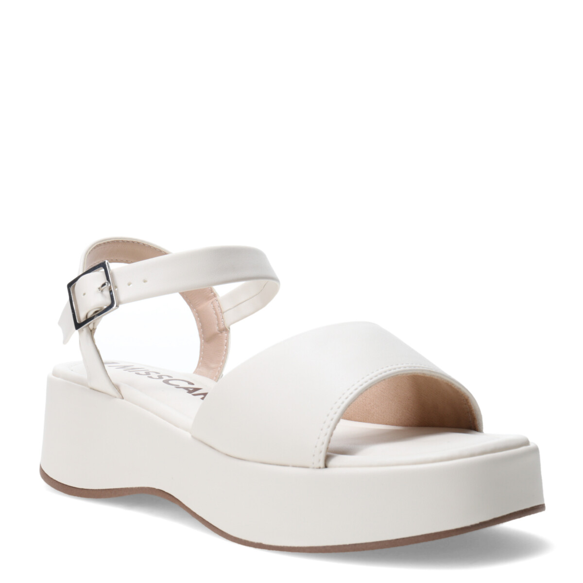 Sandalia VADE con plataforma MissCarol - Off White 