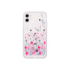 Protector para iPhone 11 transparente diseño flores Protector Para Iphone 11 Transparente Diseño Flores