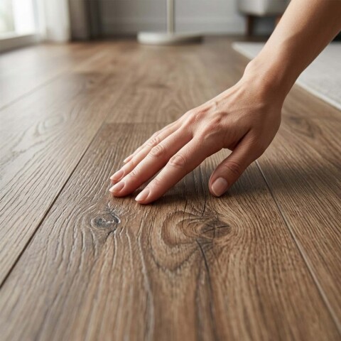 Piso Vinilico Autoadhesivo Piso Flotante Simil Madera x 2m2 Marrón 1