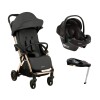 Travel system EDEN KIKKABOO ISOFIX negro