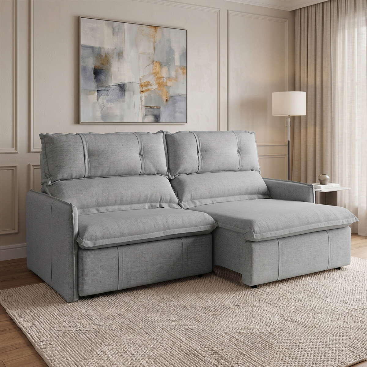 Sillón Moana - 3 Cuerpos - Gris 
