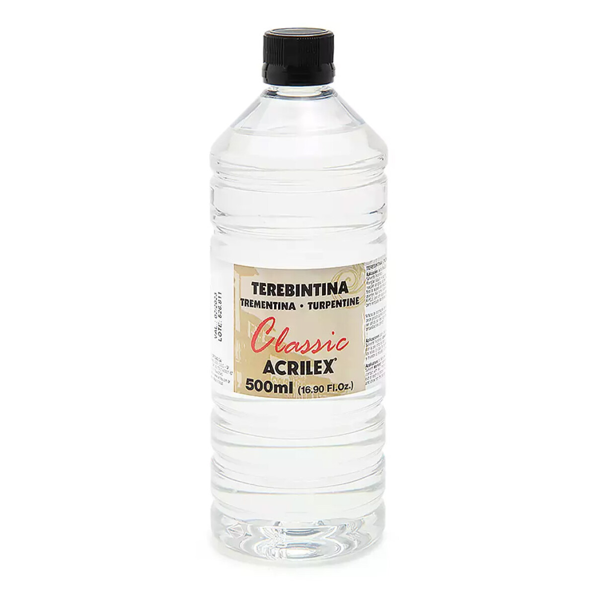 Trementina Vegetal Acrilex 500 ml 