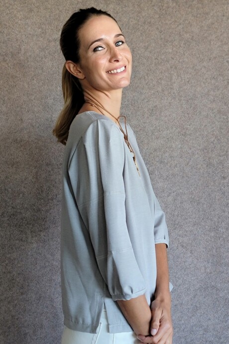 Blusa lagos Gris