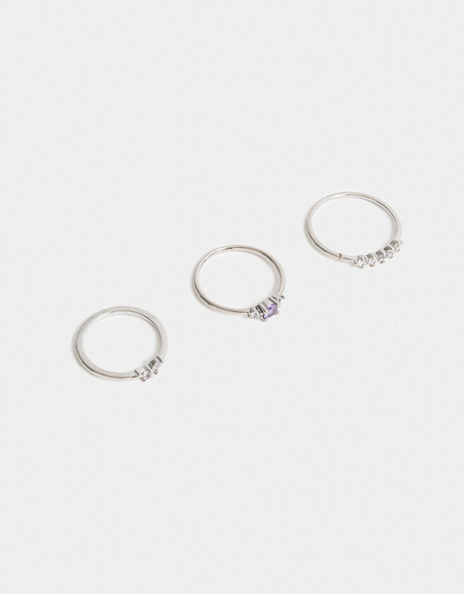 Sets Anillos Premium Gold Anillos Sets Bañados En Oro - Dorado