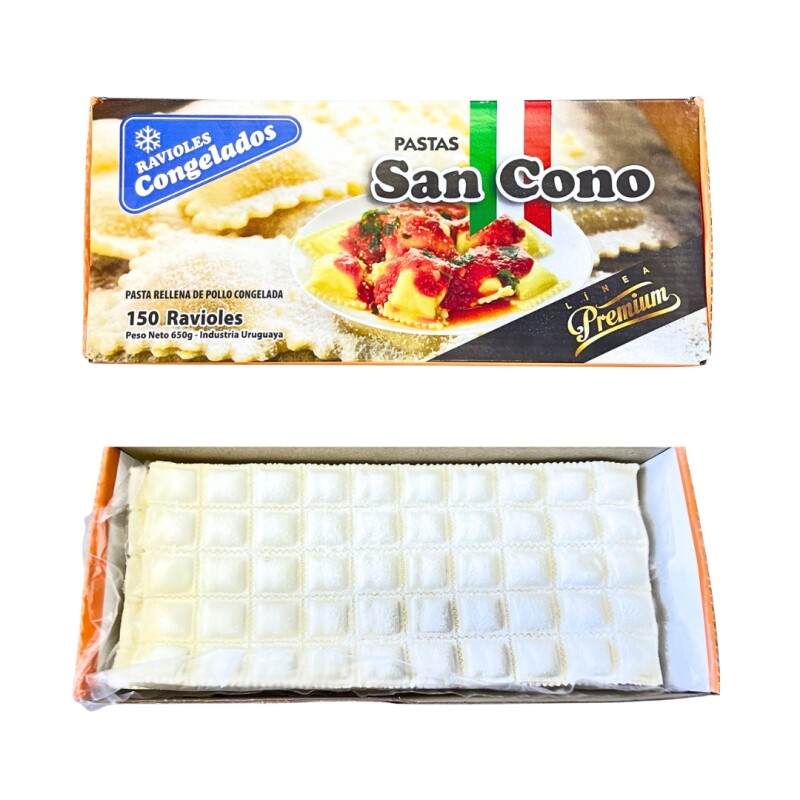 Ravioles San Cono - 150 ud. - 650 g - Pollo