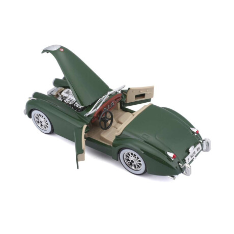 Auto De Colección Bburago Jaguar Xk 120 Roadster Año 1951 Escala 1:24