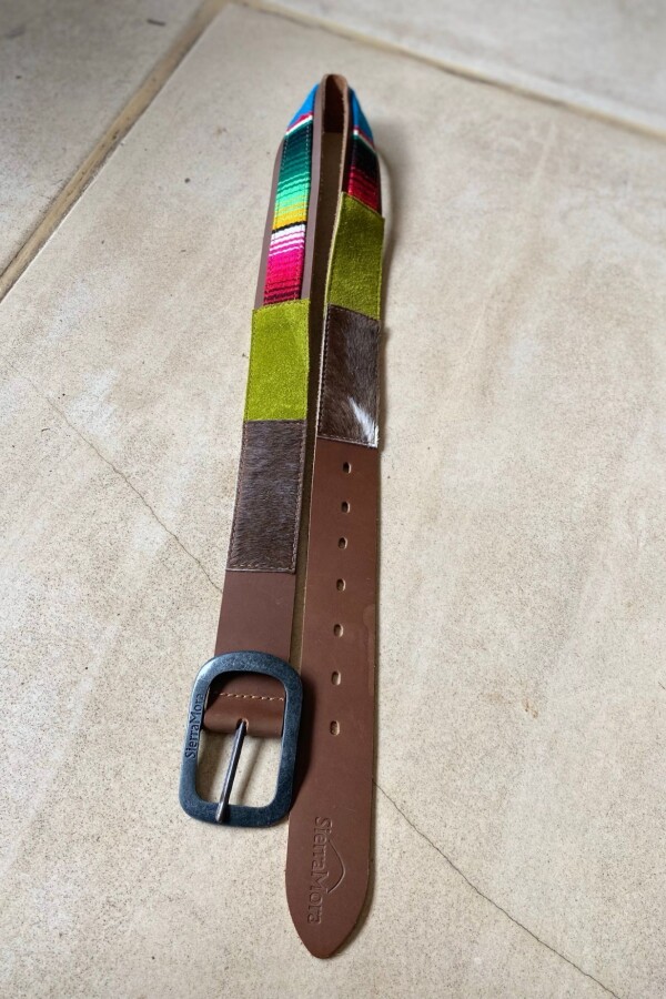 Handcrafted Belt Pistacho