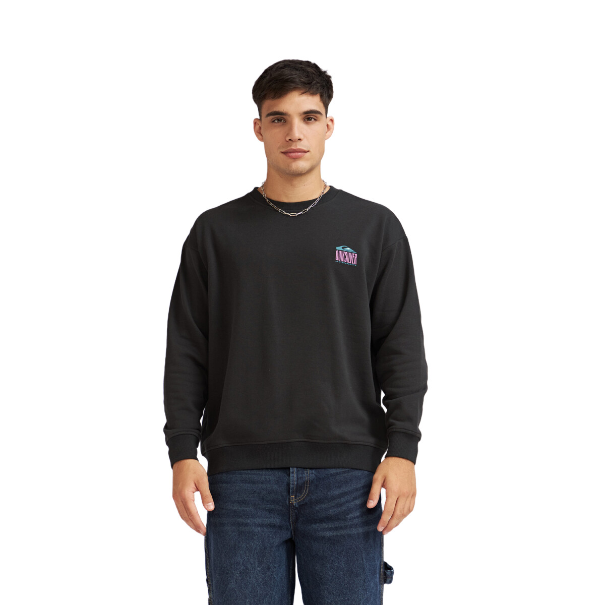 Buzo Quiksilver World Force - Negro 
