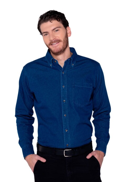 Camisa jean manga larga Camisa jean manga larga