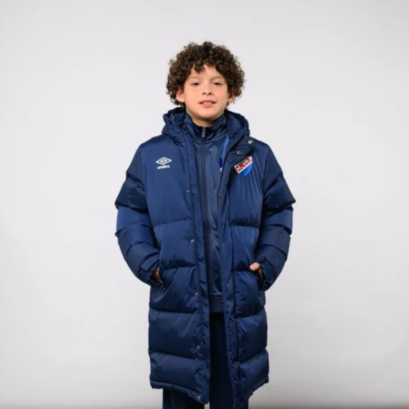 Campera Umbro Parka Icebound Niños NU243099 Azul