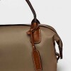 Cartera de mano Wind en nylon Taupe