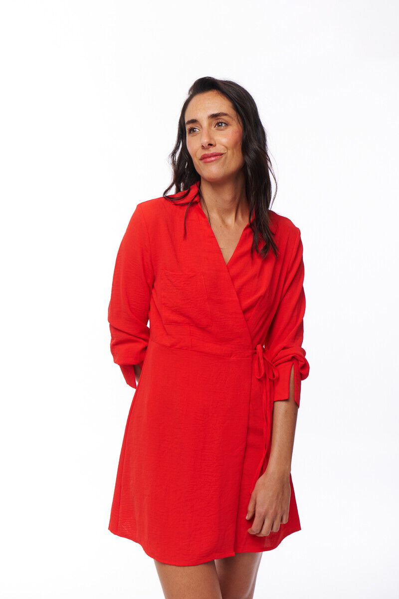 VESTIDO LULA ROJO