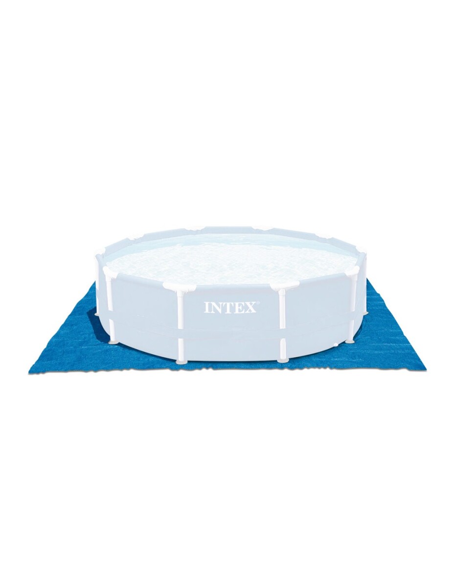 INTEX LONA BASE TAPIZ DE SUELO 4.72 X 4.72 MTS PARA PISCINAS DE DIÁMETRO 4.57 MT 