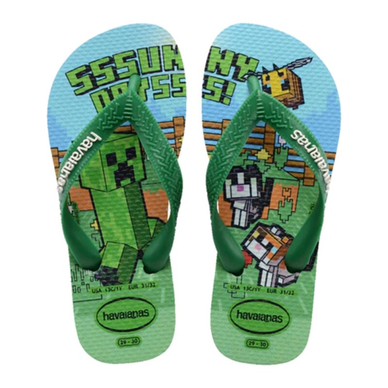 Kids Minecraft Verde Patria