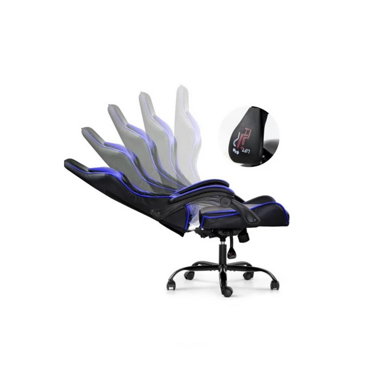 Silla Gamer Lumax ROM. Almohadones desmontables — Compupel