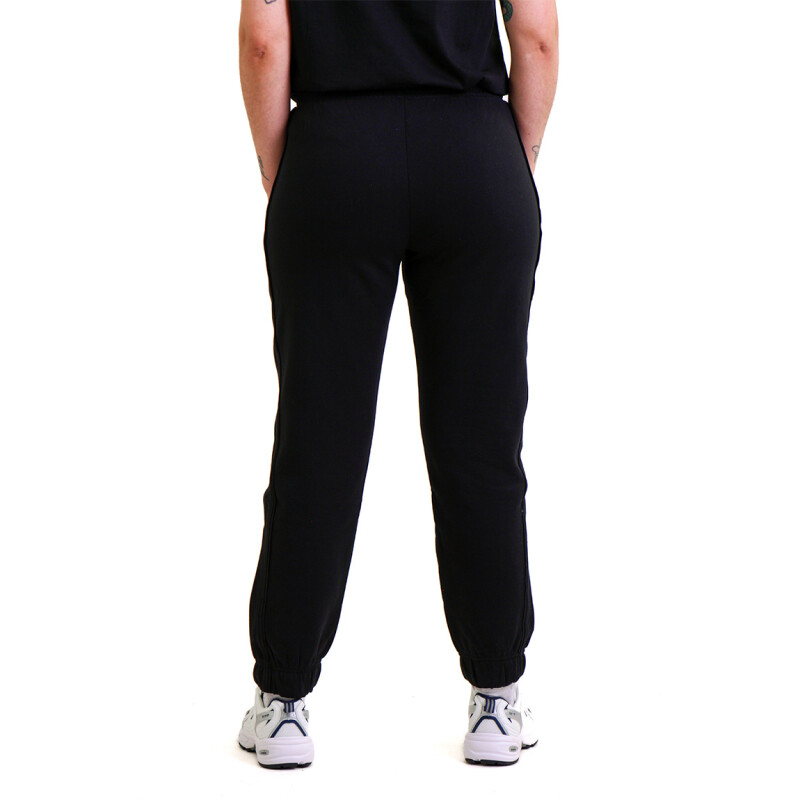Pantalón Deportivo Mujer Diadora Con Felpa Negro